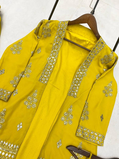 Presenting new Pakistani ready to wear collection sequins work top-pant with dupatta