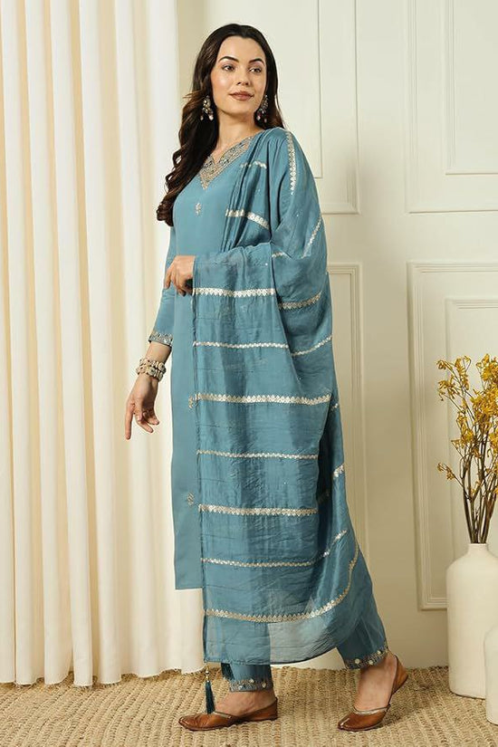 Presenting new Pakistani ready to wear collection with sequins work top-pant with dupatta