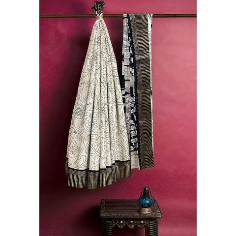 Ta la hi Collections Women's Saree, Soft Art Silk Saree, Indian Traditional Silk Saree for Women, Festival Saree, Wedding Gift Sari -Light Grey/Talahi Collections