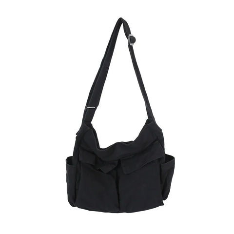 Girl Handbag Canvas Teenager Shoulder Bags Teenage Women's Messenger Bags Ladies Casual Bag Teen Handbag Crossbody Purse/Talahi Collections