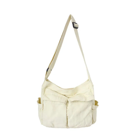 Girl Handbag Canvas Teenager Shoulder Bags Teenage Women's Messenger Bags Ladies Casual Bag Teen Handbag Crossbody Purse/Talahi Collections
