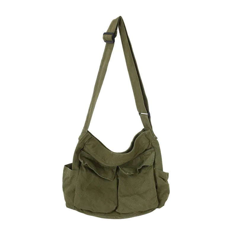 Girl Handbag Canvas Teenager Shoulder Bags Teenage Women's Messenger Bags Ladies Casual Bag Teen Handbag Crossbody Purse/Talahi Collections