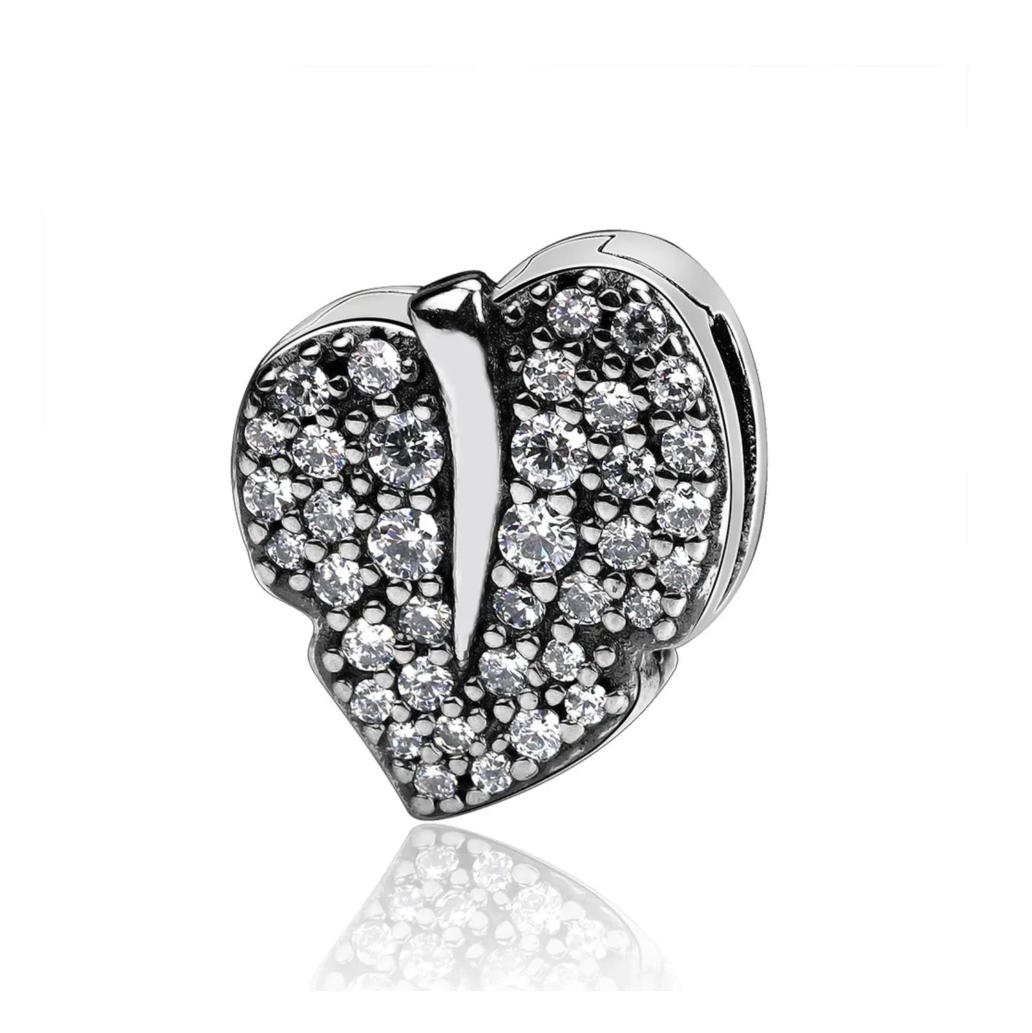 New Original 925 Sterling Silver Alphabet Clip Stopper Charm Beads Fit Pan Brand Reflections Bracelet DIY Women Jewelry/Talahi Collections