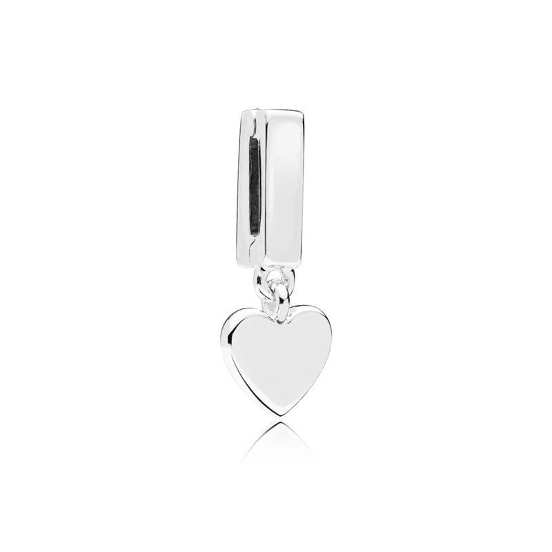 New Original 925 Sterling Silver Alphabet Clip Stopper Charm Beads Fit Pan Brand Reflections Bracelet DIY Women Jewelry/Talahi Collections