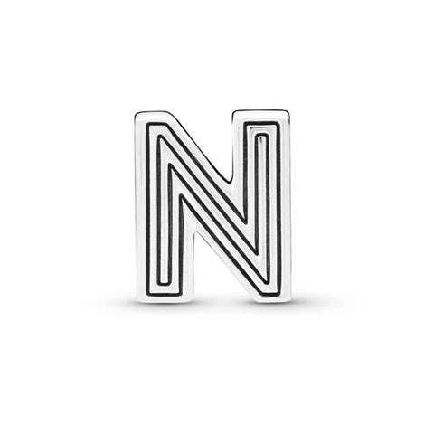 New Original 925 Sterling Silver Alphabet Clip Stopper Charm Beads Fit Pan Brand Reflections Bracelet DIY Women Jewelry/Talahi Collections