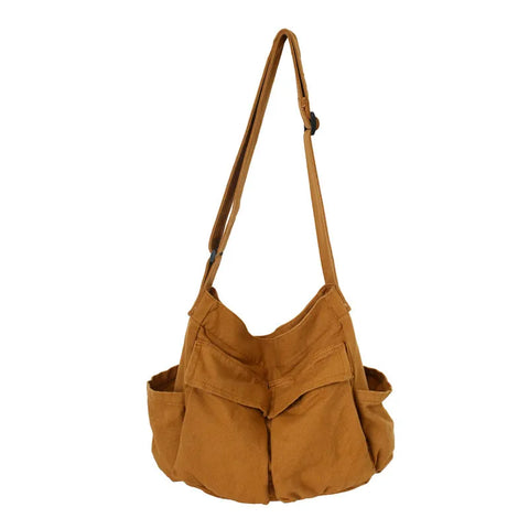Girl Handbag Canvas Teenager Shoulder Bags Teenage Women's Messenger Bags Ladies Casual Bag Teen Handbag Crossbody Purse/Talahi Collections