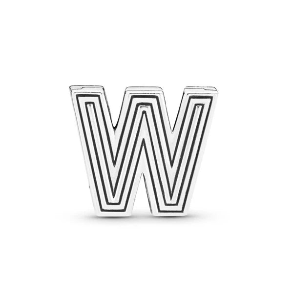 New Original 925 Sterling Silver Alphabet Clip Stopper Charm Beads Fit Pan Brand Reflections Bracelet DIY Women Jewelry/Talahi Collections