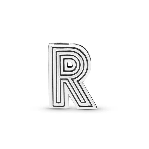 New Original 925 Sterling Silver Alphabet Clip Stopper Charm Beads Fit Pan Brand Reflections Bracelet DIY Women Jewelry/Talahi Collections