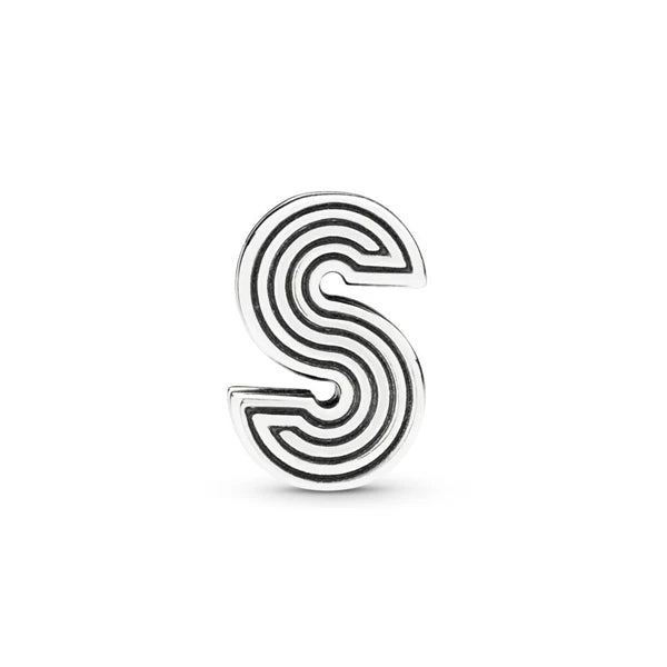 New Original 925 Sterling Silver Alphabet Clip Stopper Charm Beads Fit Pan Brand Reflections Bracelet DIY Women Jewelry/Talahi Collections