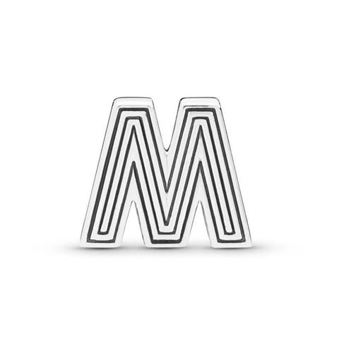 New Original 925 Sterling Silver Alphabet Clip Stopper Charm Beads Fit Pan Brand Reflections Bracelet DIY Women Jewelry/Talahi Collections