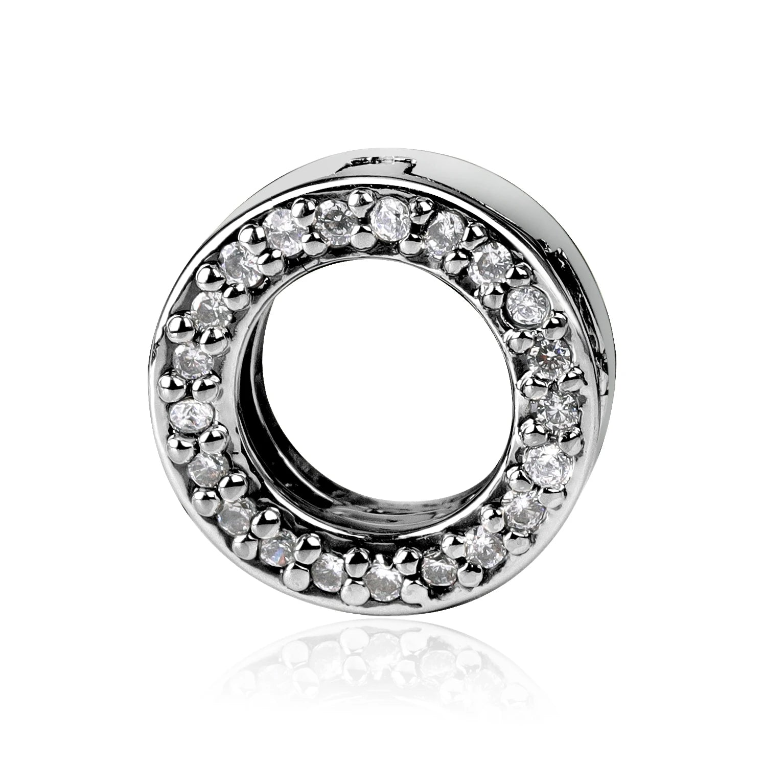 New Original 925 Sterling Silver Alphabet Clip Stopper Charm Beads Fit Pan Brand Reflections Bracelet DIY Women Jewelry/Talahi Collections