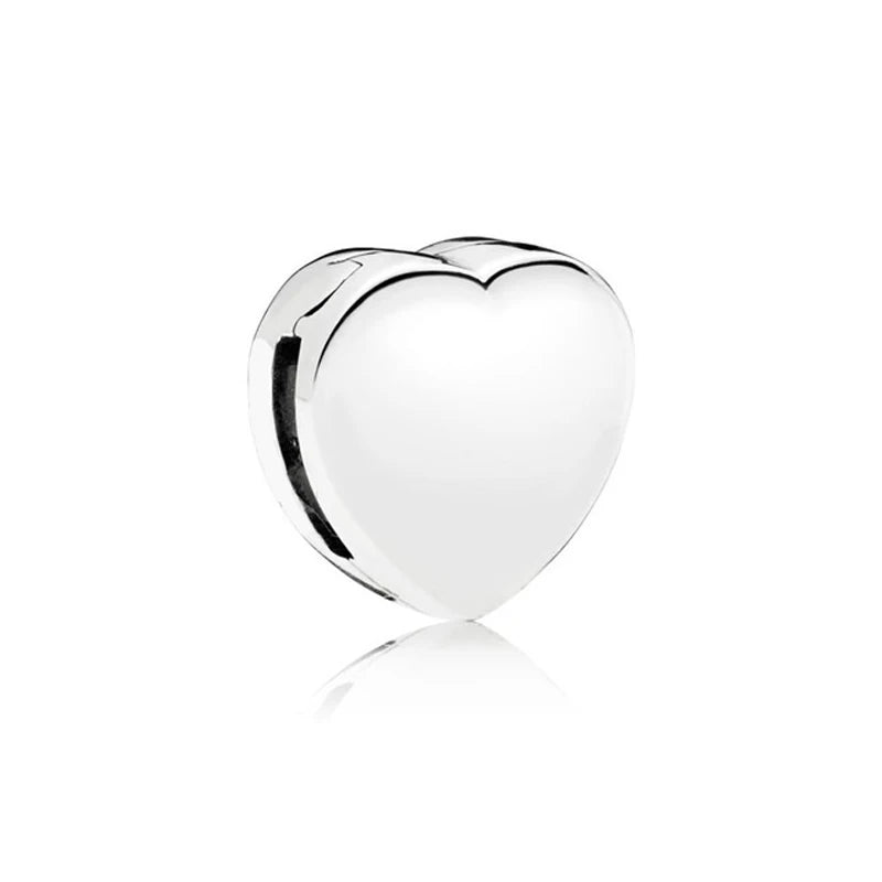 New Original 925 Sterling Silver Alphabet Clip Stopper Charm Beads Fit Pan Brand Reflections Bracelet DIY Women Jewelry/Talahi Collections
