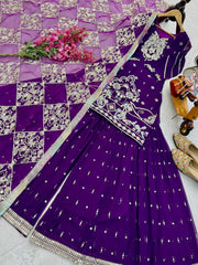 Pakistani Readymade Kurta with palazzo and Dupatta Set Salwar kameez
