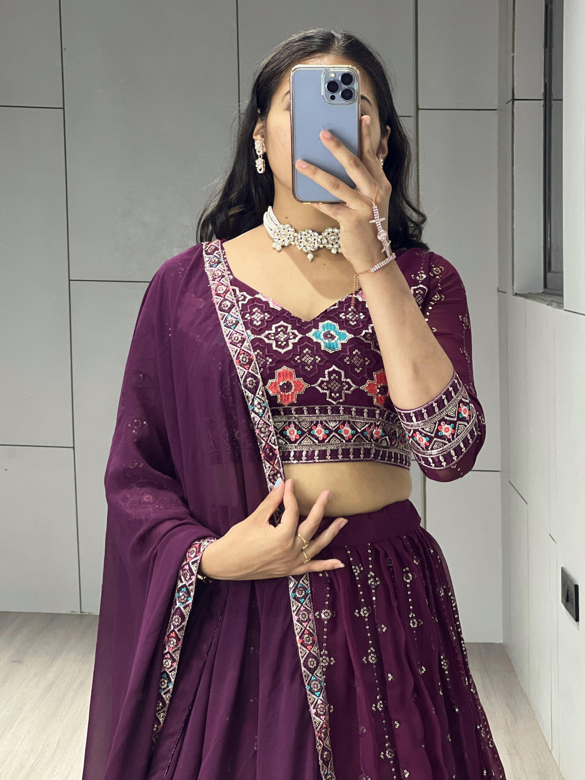 Pakistani Readymade Kurta with palazzo and Dupatta Set Salwar kameez