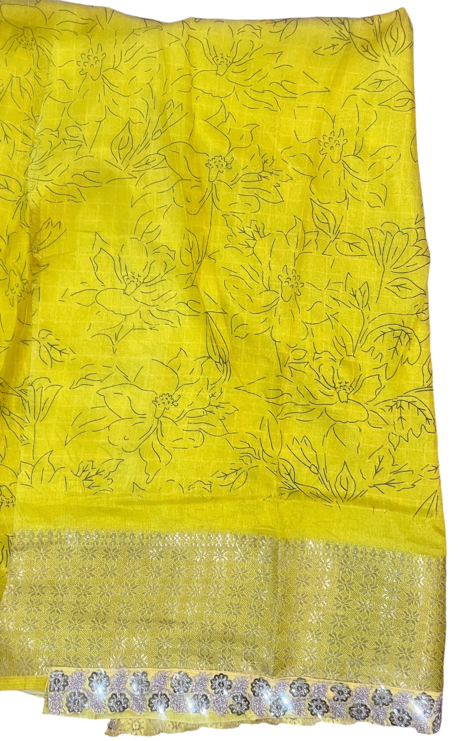 Generic Ta la hi Collections Elegant Dola Silk saree with running blouse- Purple/Talahi Collections