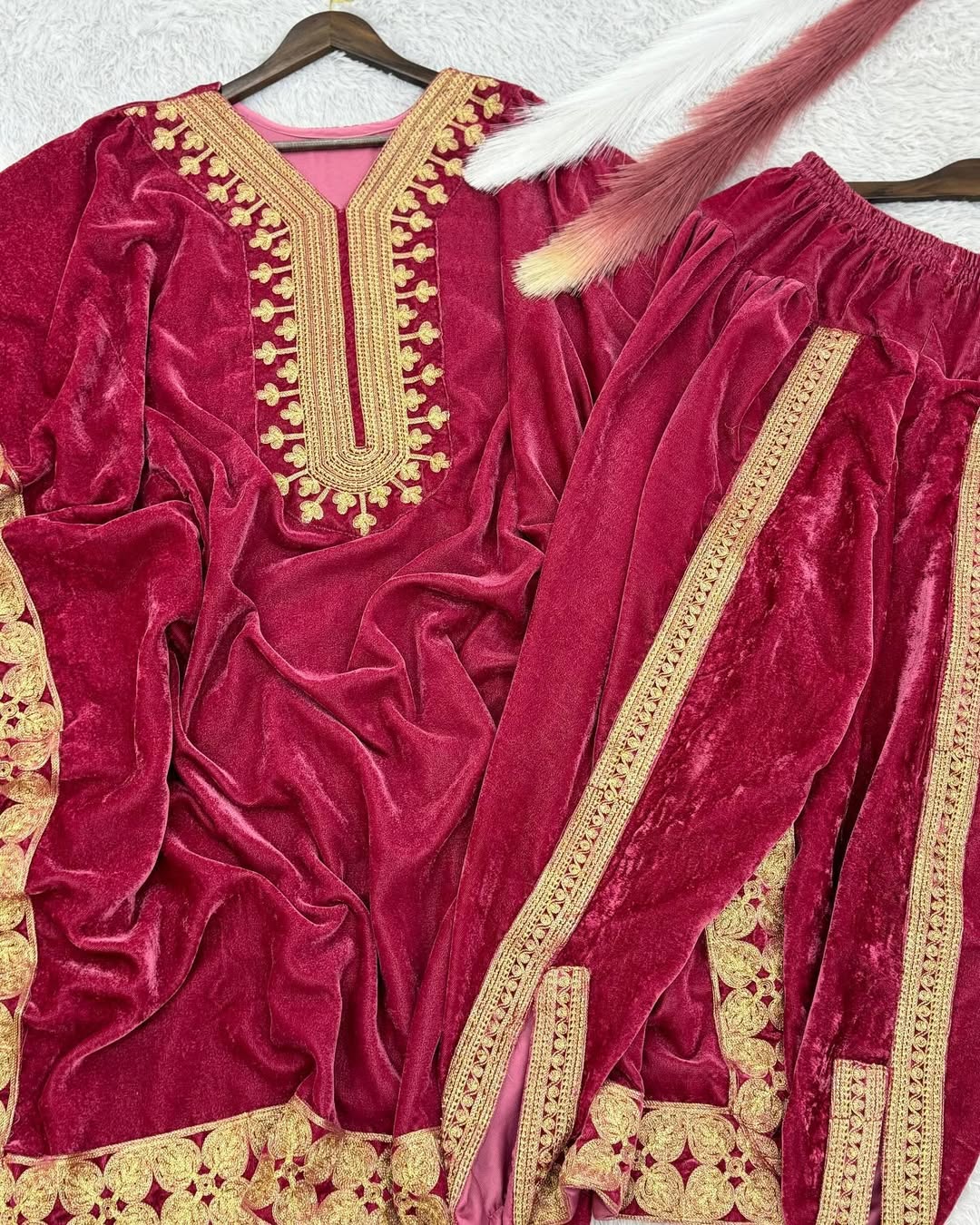 Pakistani Readymade Kurta with palazzo and Dupatta Set Salwar kameez