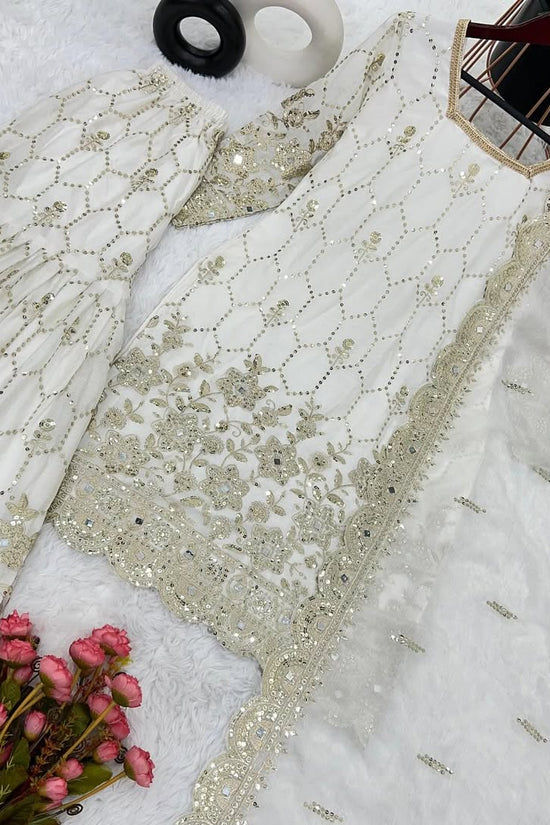 Pakistani Readymade Kurta with palazzo and Dupatta Set Salwar kameez