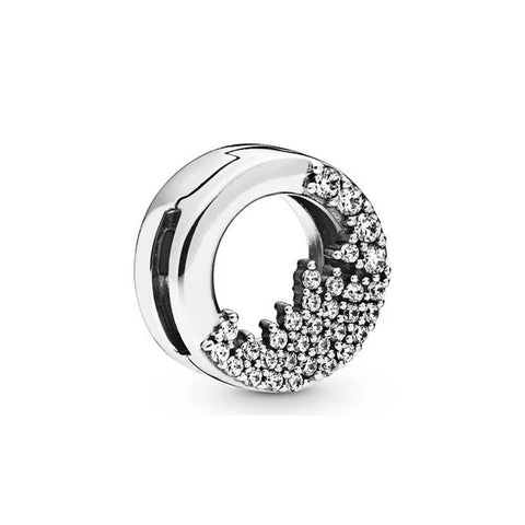 New Original 925 Sterling Silver Alphabet Clip Stopper Charm Beads Fit Pan Brand Reflections Bracelet DIY Women Jewelry/Talahi Collections