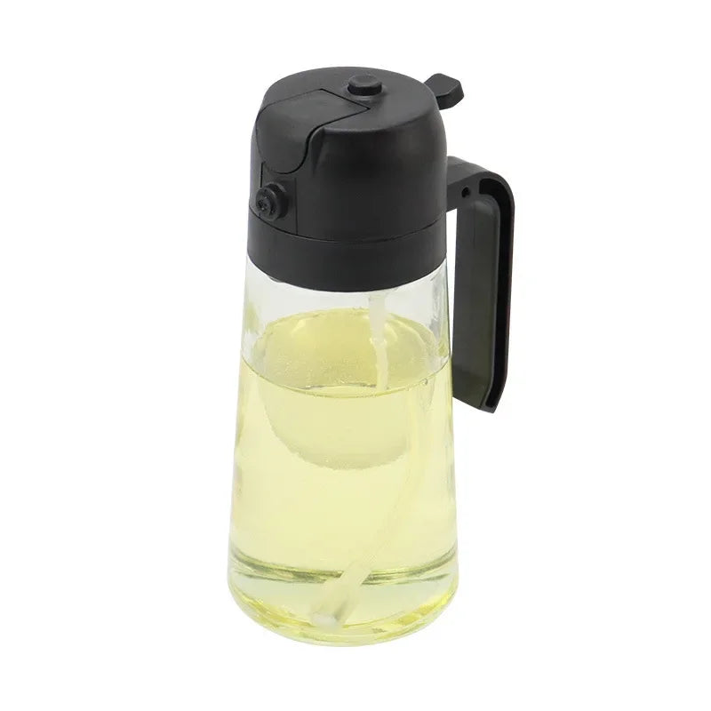 Kitchen Olive Oil Dispenser Oil Spray Bottle Automatic Dispenser 470ML Oil Sprayer for Cooking Kitchen Salad Barbecue BBQ Baking/Talahi Collections