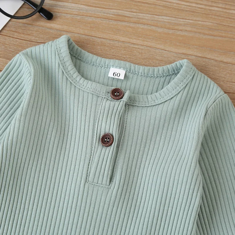 Autumn Newborn Infant Baby Boys Girls Romper Playsuit Overalls Cotton Long Sleeve Baby Jumpsuit Newborn Clothes/Talahi Collections