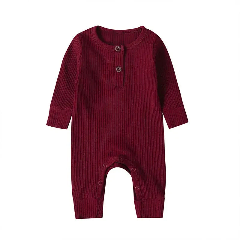 Autumn Newborn Infant Baby Boys Girls Romper Playsuit Overalls Cotton Long Sleeve Baby Jumpsuit Newborn Clothes/Talahi Collections