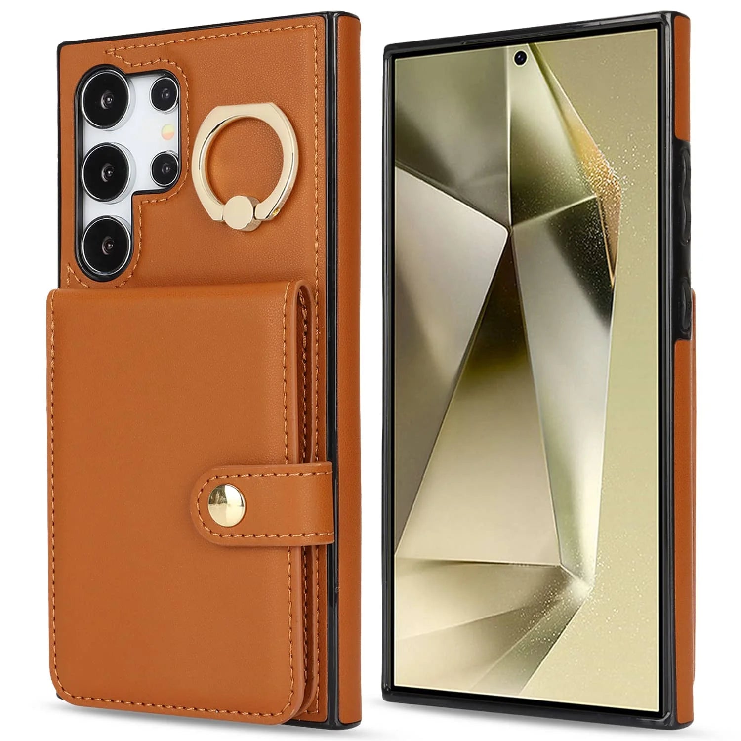 for Samsung Galaxy S24/S23/S22 Ultra/S23 FE/Note 20 Ultra 5G Case with Card Holder,Wallet Case Flip Folio Book PU Leather Cover/Talahi Collections