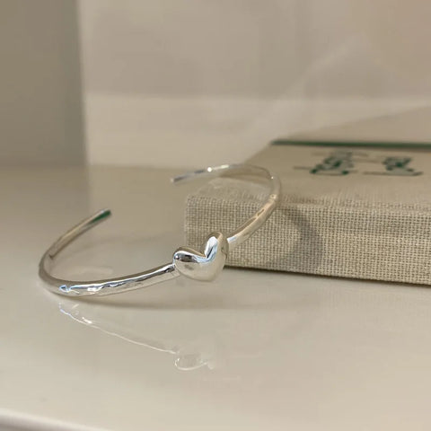 New 925 Sterling Silver Treasure Blue Purple Stone Bracelet Bangle For Woman Girl Fashion Jewelry Gift Dropship Wholesale/Talahi Collections