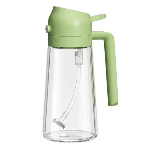 Kitchen Olive Oil Dispenser Oil Spray Bottle Automatic Dispenser 470ML Oil Sprayer for Cooking Kitchen Salad Barbecue BBQ Baking/Talahi Collections