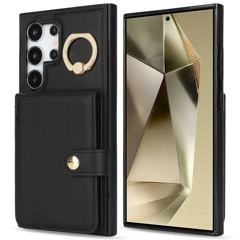 for Samsung Galaxy S24/S23/S22 Ultra/S23 FE/Note 20 Ultra 5G Case with Card Holder,Wallet Case Flip Folio Book PU Leather Cover/Talahi Collections