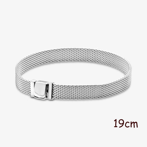 New Original 925 Sterling Silver Alphabet Clip Stopper Charm Beads Fit Pan Brand Reflections Bracelet DIY Women Jewelry/Talahi Collections