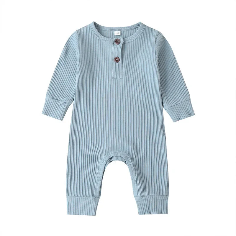 Autumn Newborn Infant Baby Boys Girls Romper Playsuit Overalls Cotton Long Sleeve Baby Jumpsuit Newborn Clothes/Talahi Collections