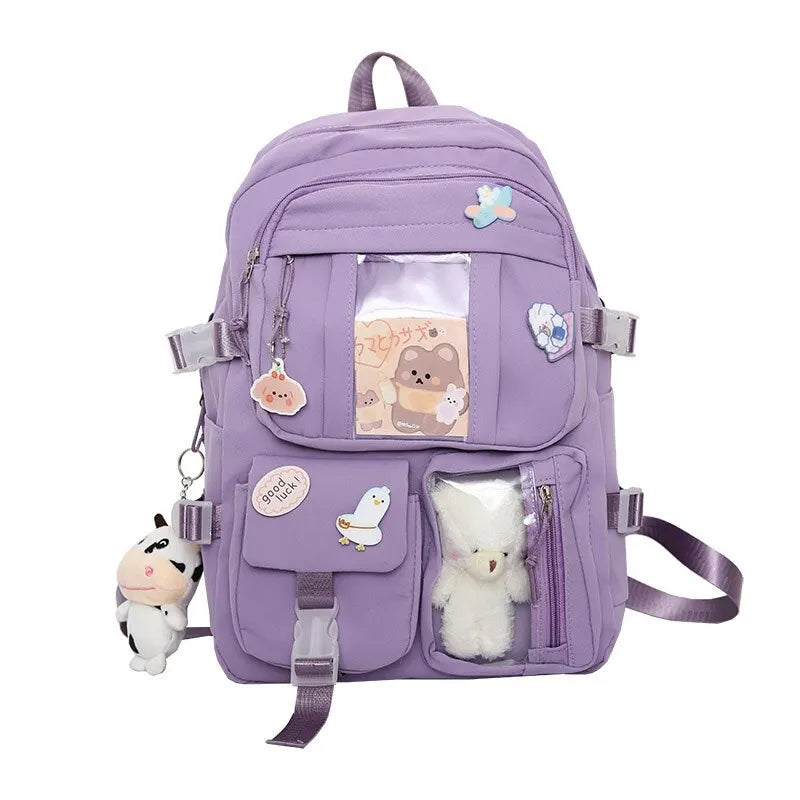 Girls Backpack Cute School Bags For Student Teens Girls Pockets Women Laptop Backpack Harajuku/Talahi Collections