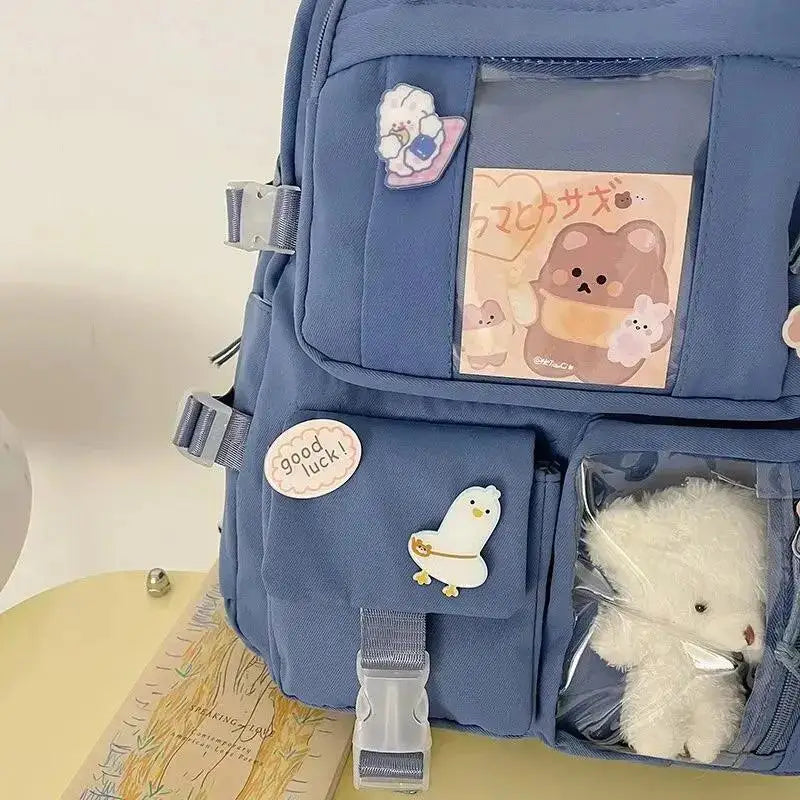 Girls Backpack Cute School Bags For Student Teens Girls Pockets Women Laptop Backpack Harajuku/Talahi Collections