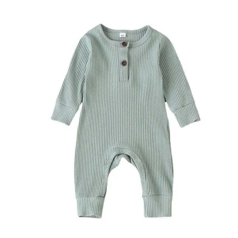 Autumn Newborn Infant Baby Boys Girls Romper Playsuit Overalls Cotton Long Sleeve Baby Jumpsuit Newborn Clothes/Talahi Collections