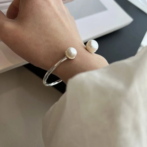New 925 Sterling Silver Treasure Blue Purple Stone Bracelet Bangle For Woman Girl Fashion Jewelry Gift Dropship Wholesale/Talahi Collections