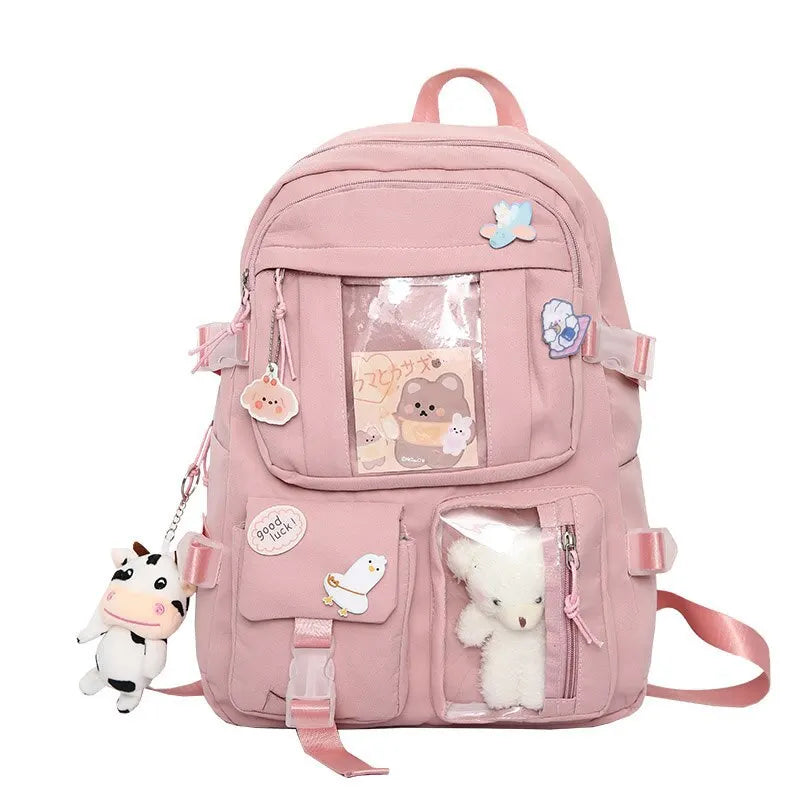 Girls Backpack Cute School Bags For Student Teens Girls Pockets Women Laptop Backpack Harajuku/Talahi Collections
