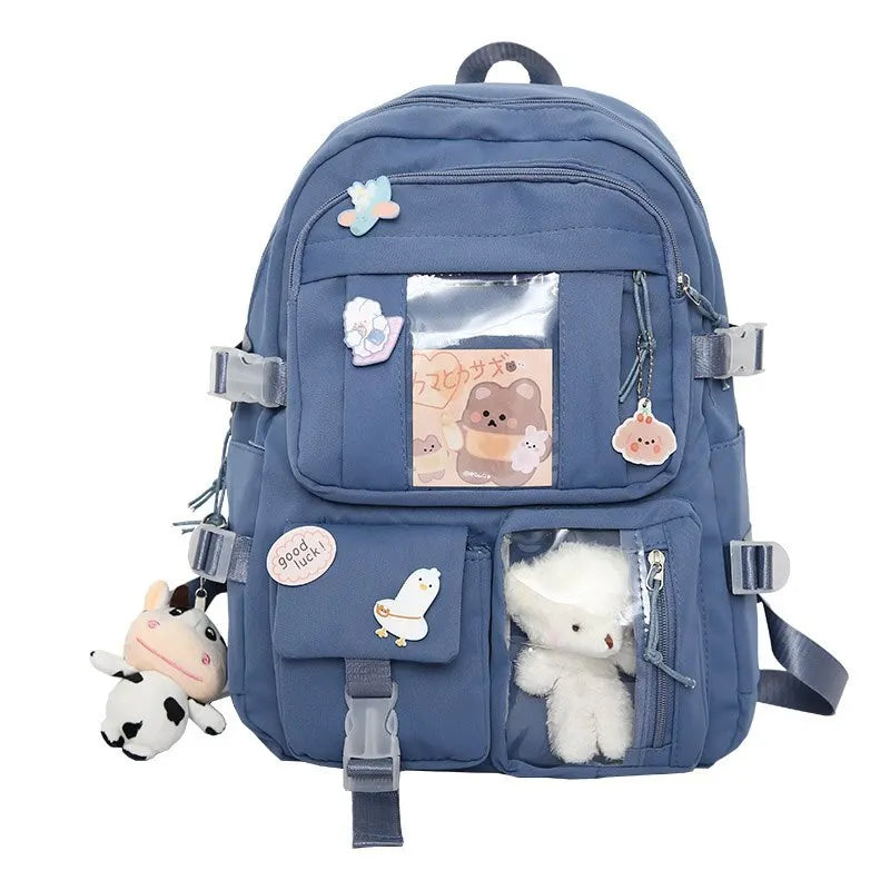 Girls Backpack Cute School Bags For Student Teens Girls Pockets Women Laptop Backpack Harajuku/Talahi Collections