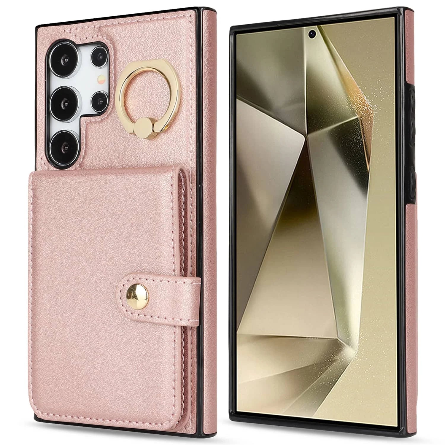 for Samsung Galaxy S24/S23/S22 Ultra/S23 FE/Note 20 Ultra 5G Case with Card Holder,Wallet Case Flip Folio Book PU Leather Cover/Talahi Collections