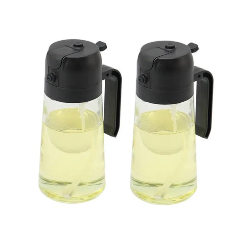 Kitchen Olive Oil Dispenser Oil Spray Bottle Automatic Dispenser 470ML Oil Sprayer for Cooking Kitchen Salad Barbecue BBQ Baking/Talahi Collections
